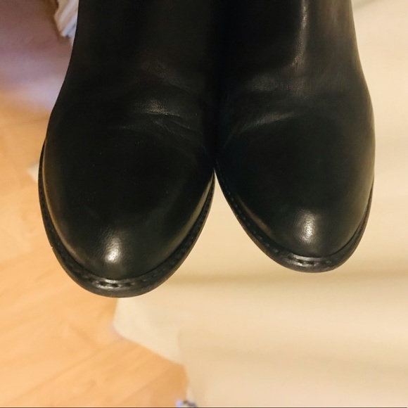 Stuart Weitzman black leather boots - Picture 10 of 14
